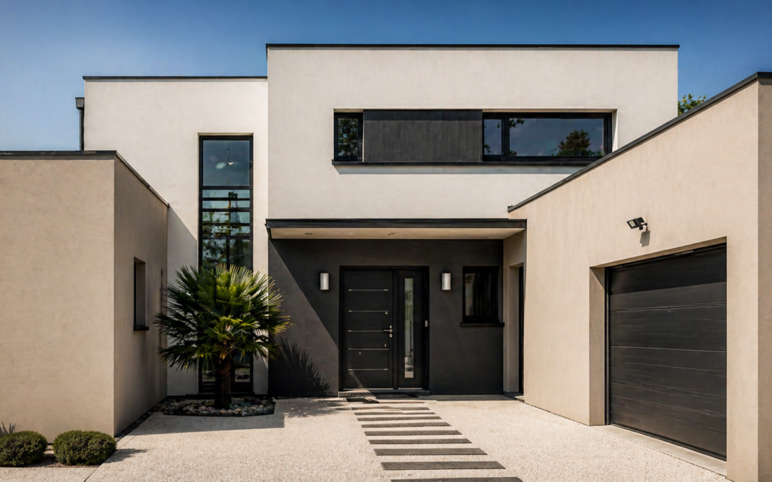 Maison moderne toit plat Hauts-de-France